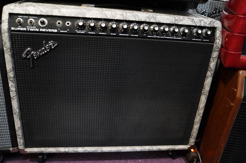 Fender Super Twin Reverb Snakeskin image 1