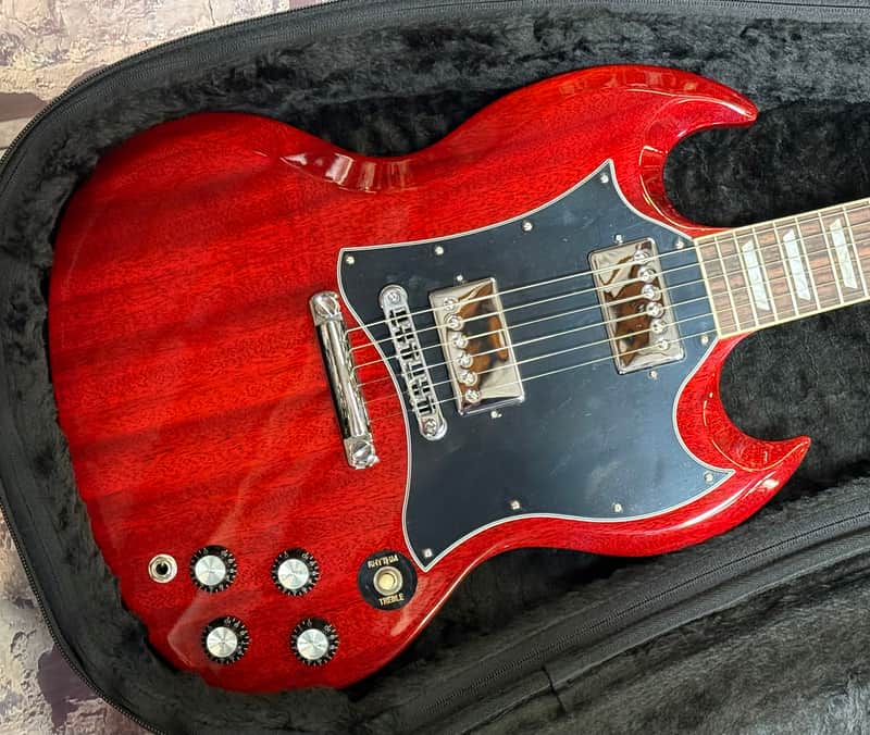Gibson SG Standard Heritage Cherry New Unplayed Auth Dlr 7lb4oz #121 image 1