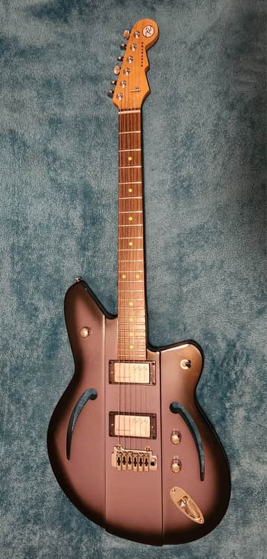 PLEK'D-MINT!!! Reverend Airsonic W 2025 - Periwinkle Burst image 1