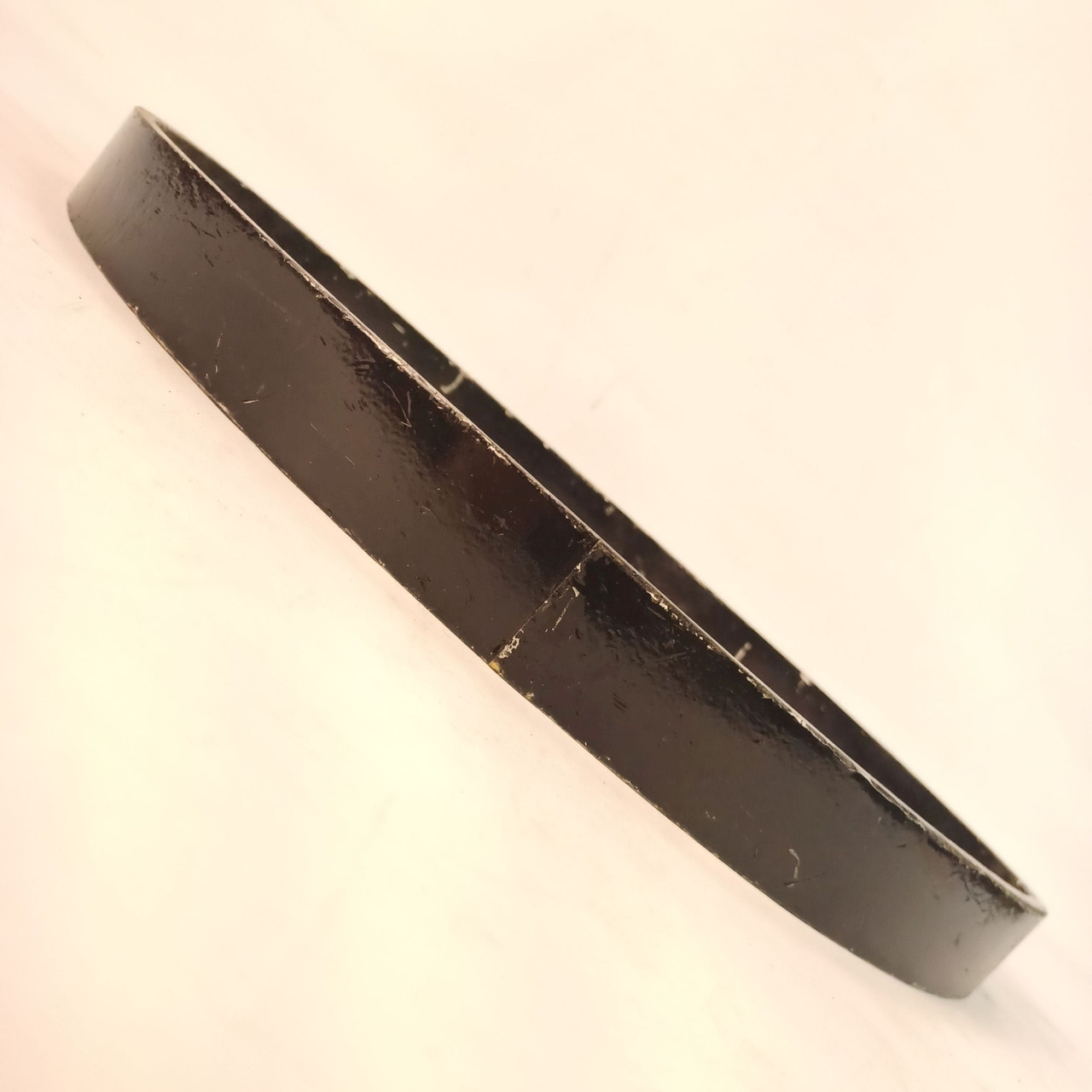 Pearl 18" x1 9/16"x5/16"Bass Drum Rim/Hoop Vintage 80s Wood Black Paint — main photograph