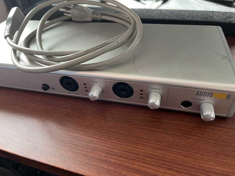 Echo ECHO Audiofire 8 FireWire Audio Interface 24-bit/96kHz 2000s - Silver image 1