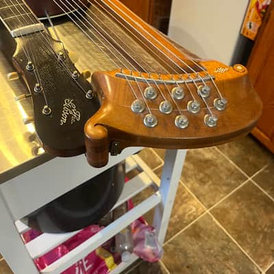 Gibson Style U Harp Guitar 1902 - 1927 - Ebony image 12