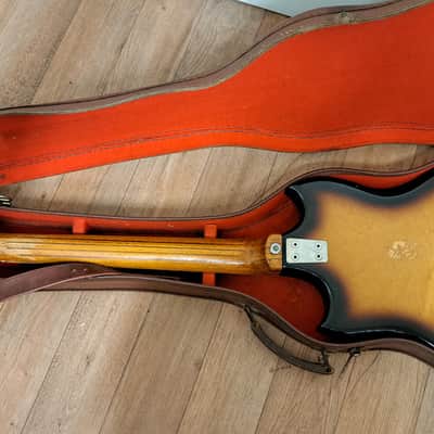 Framus Strato 5/155 Sunburst + original case 1964 image 8
