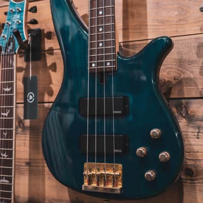 Yamaha RBX760A Active 4-String Bass, Transparent Green image 3