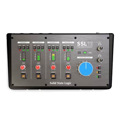 Solid State Logic SSL 12 12-in/8-out USB Bus-Powered Audio Interface image 1