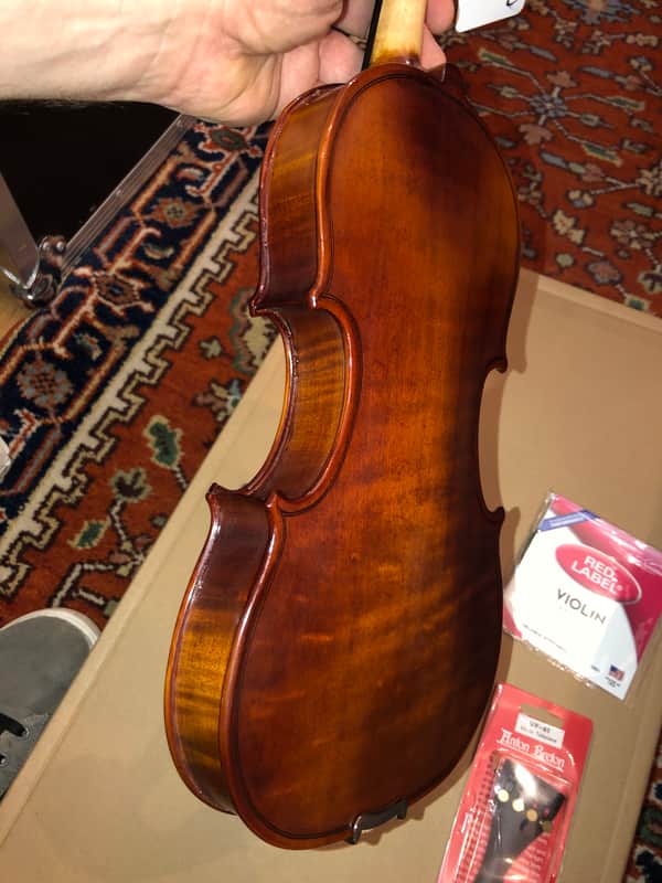 Brand New Intermediate Violin Do-It-Yourself 2019 French Polished 3/4 image 1