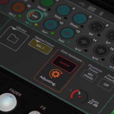 Allen & Heath CQ-18T 16-Channel Digital Mixer 2023 - Present - Black image 3