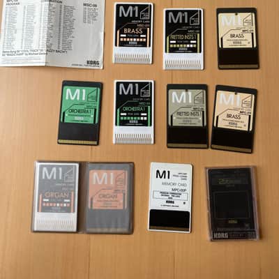 Korg M1 memory cards pack