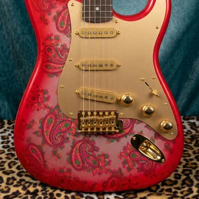 Guitar Monkey Stratocaster 2025 - Black Paisley image 11
