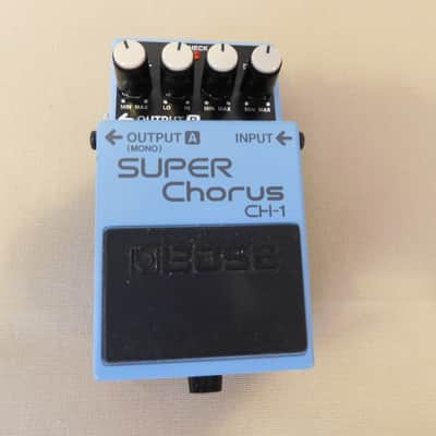 Boss CH-1 Super Chorus (Dark Gray Label) 2001 - Present - Blue image 1