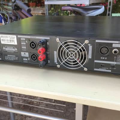 Phonic MAX2500 * power output 750W @ 4ohms (stereo) or 500W @ 8ohms (bridge mono), per channel * Class H high efficiency circuitry design * image 3