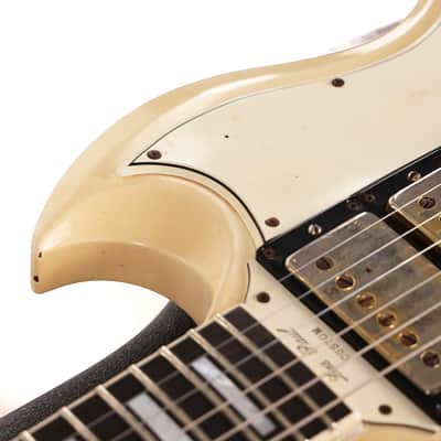 1961 Gibson Les Paul SG Custom Polaris White image 13