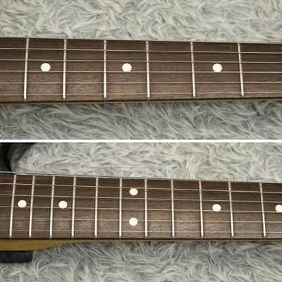 Vintage 1980's made YAMAHA ST400R S-Style Gold Parts Black finish w/Case Made in Japan image 5