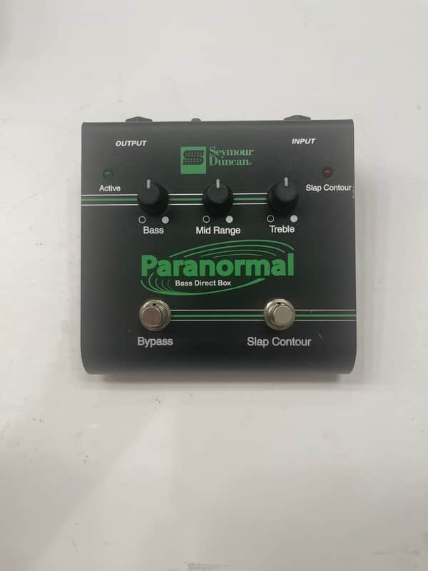 Seymour Duncan SFX-06 Paranormal Bass Equalizer Direct Box Guitar Effect Pedal image 1