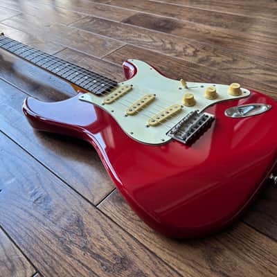 2013 Fender ST-62 Stratocaster Torino Red ‘62 Reissue Strat MIJ Japan image 5