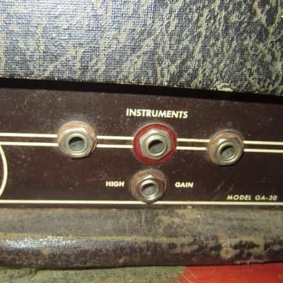 ~1948 Gibson GA-30 Combo Amp Two Tone Brown image 6