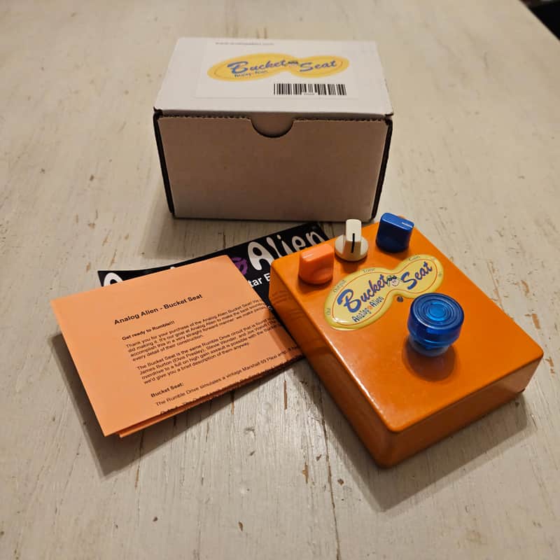 Analog Alien Bucket Seat Clean Booster Overdrive Distortion Fuzz image 1