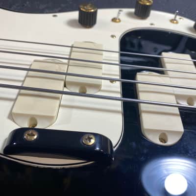 1983 Fender Elite Precision Bass 2- Black - Includes Vintage Hardshell Case image 8
