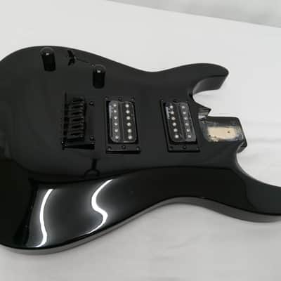 Jackson Left Handed Black JS Guitar Body Neck Plate Stock Parts Loaded Lefty image 1