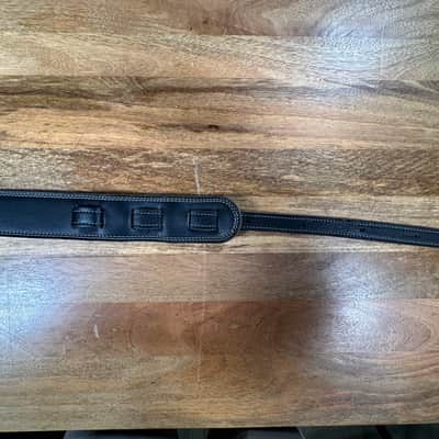 Franklin 2.5” Reversible Glove Leather Guitar Strap 2020’s - Black / Brown image 5