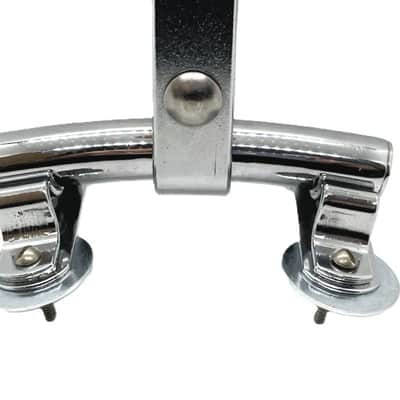 Vintage Ludwig 60s #782-C Script Logo "Rotary Dial" Rail Consolette Tom Holder - LRC-007 image 8
