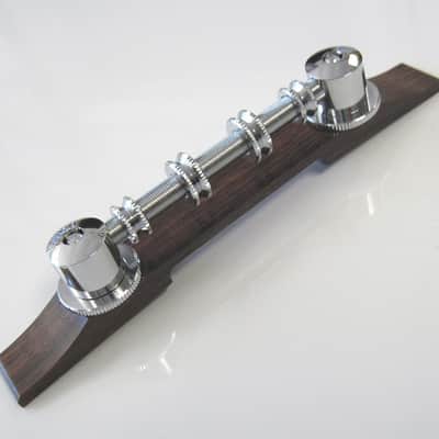 Gretsch® Space Control Chrome Bass Bridge~Rosewood Base~Made In Japan~Brand New image 8