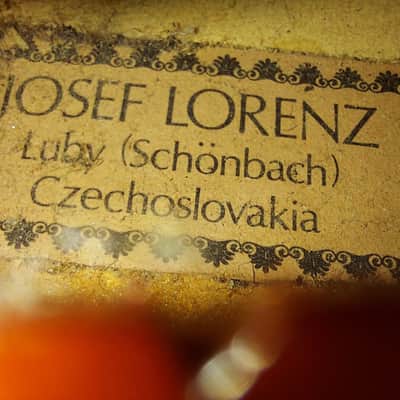 Josef Lorenz Luby (Schonbach) 3/4 Violin, Czech. Very Good Cond image 2