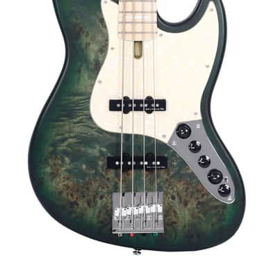 MARCUS MILLER V7 SWAMP ASH-4 REISSUE TRANS GREEN SATIN image 1