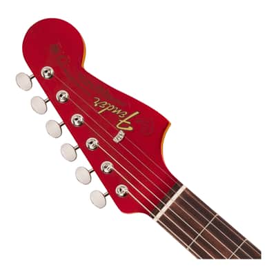 Used Fender Vintera III Mid '60s Jazzmaster Electric Guitar - Candy Apple Red image 5