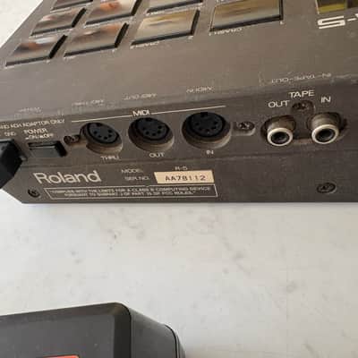Roland R-5 Human Rhythm Composer 1989 - 1992 - Black image 7