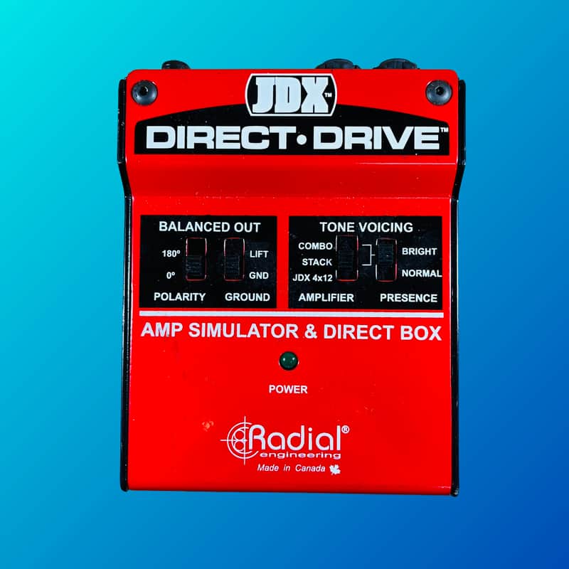 Radial JDX Direct-Drive Analog Amp Simulator image 1