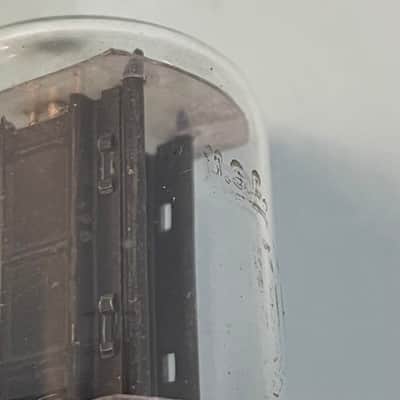 1960s RCA 6SN7GTB Vintage Black Plate Clear Top Preamp Tube! T269 image 6