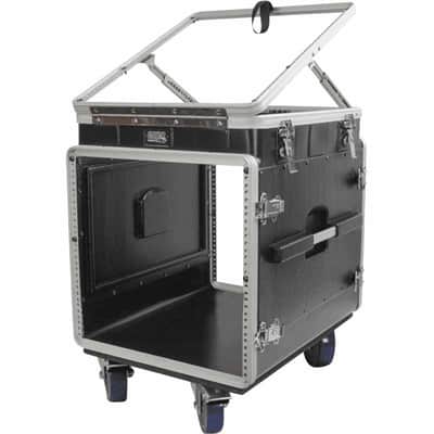 Gator GRC-12X10-PU Polyéthylène 19" GRC 12 U pour le top et 10 U pour le côté avec des roulettes image 4