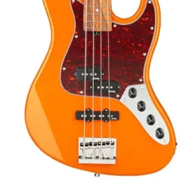Sadowsky MetroExpress 21-Fret Hybrid P/J Bass, Morado Fingerboard, 4-String - Solid Candy Apple Orange Metallic High Polish image 2