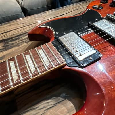 Gibson Custom Shop Historic '61 SG Standard Reissue 2019 - 2020 - Red Aniline Dye VOS image 11