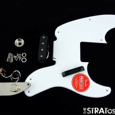 Fender Squier 50s Classic Vibe P Bass Precision LOADED PICKGUARD, White. image 1