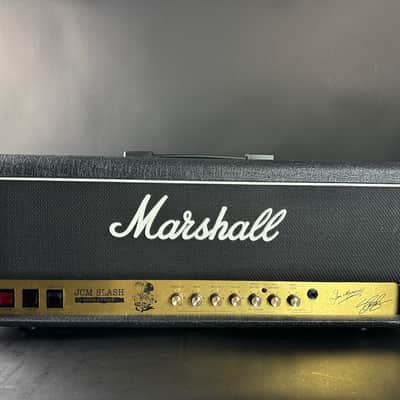 Marshall JCM Slash Signature 2555SL 2-Channel 100-Watt Guitar Amp Head 1996 - 1997 Black image 2
