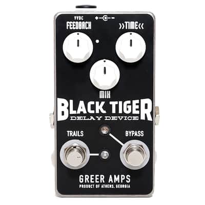 Reverb.com listing, price, conditions, and images for greer-amps-black-tiger-delay