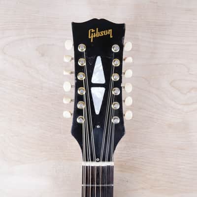 Gibson B-45-12 1966 Natural Vintage 12 String Acoustic Guitar w/ Hard Case image 22