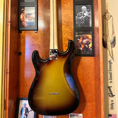 Warmoth Stratacaster 2023 - Red Yellow Black Burst image 3