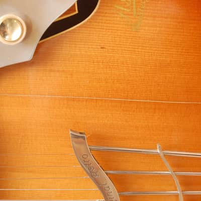 Astro solid and fully carved Semi Acoustic – 1960s German Vintage Archtop Jazz Guitar image 5