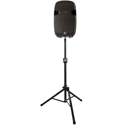 Ultimate Support TS-90B TeleLock Series Lift-assist Aluminum Speaker Stand with Integrated Speaker A image 4