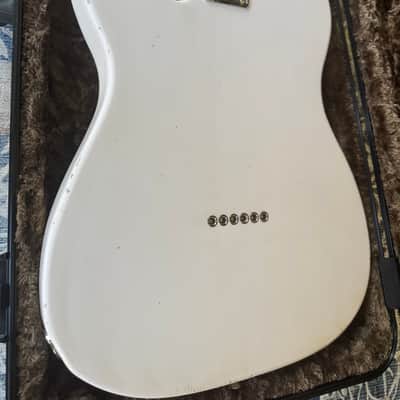Warmoth/MJT Telecaster 2026 - Relic Nitro Faded Shell Pink image 5