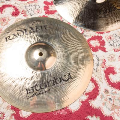 Istanbul Mehmet Radiant - Hi-Hat Custom Rock 13" #T28 Demo image 2