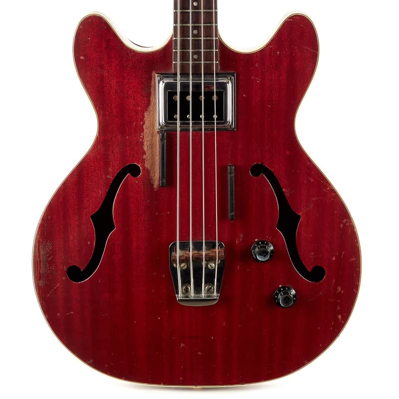 Guild Starfire Bass Cherry Red 1967 image 2