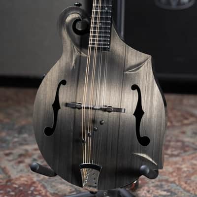 KLOS Carbon Timber F-Style Mandolin DAE EQ Acoustic/Electric with Fiberglass Hardshell Case image 4
