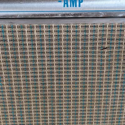 1969 Fender Princeton Silverface Drip Edge w/ EVM-10M 1x10" image 4