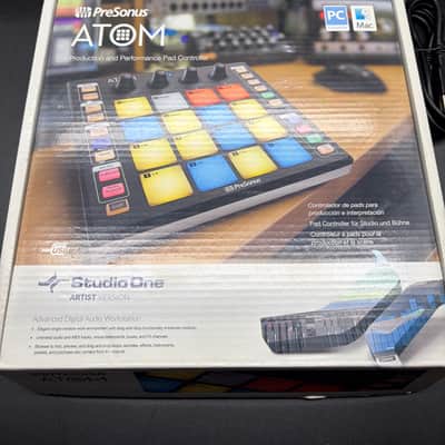 N.O.S. PreSonus ATOM USB 2.0 Pad Controller 2021 New Old Stock, Never Used Open box! image 10