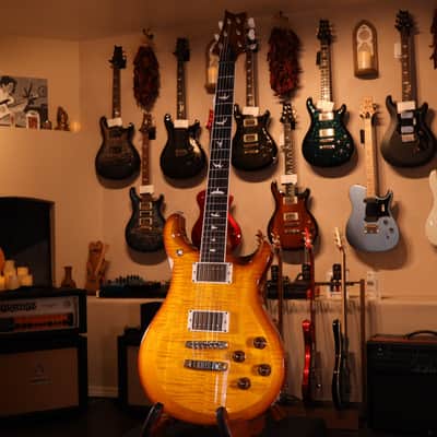 PRS S2 McCarty 594  Electric Guitar Honey Gold Burst -6540 image 2