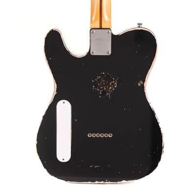 Berly Guitars Thinline T-Style Guitar Aged Black Used image 6
